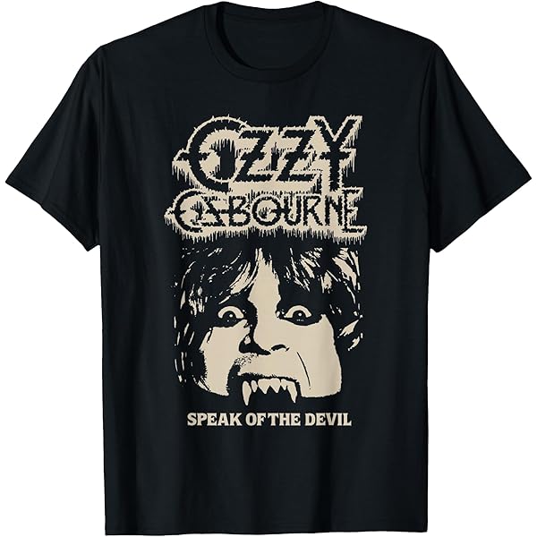 Amazon.com: Ozzy Osbourne - Vintage Speak of The Devil Premium Tri